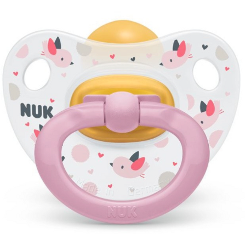 Nuk duda h-kids 6-18m 1/1 latex roza slika 1