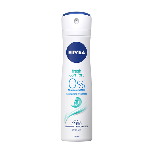 NIVEA Fresh Comfort 0% Aluminium dezodorans u spreju 150ml slika 1