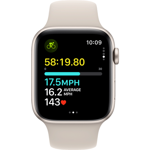 Apple SAT pametni, 1.78" LTPO OLED zaslon, vodootporan BT, WiFi - Watch SE 2023 GPS 44mm Aluminium slika 3