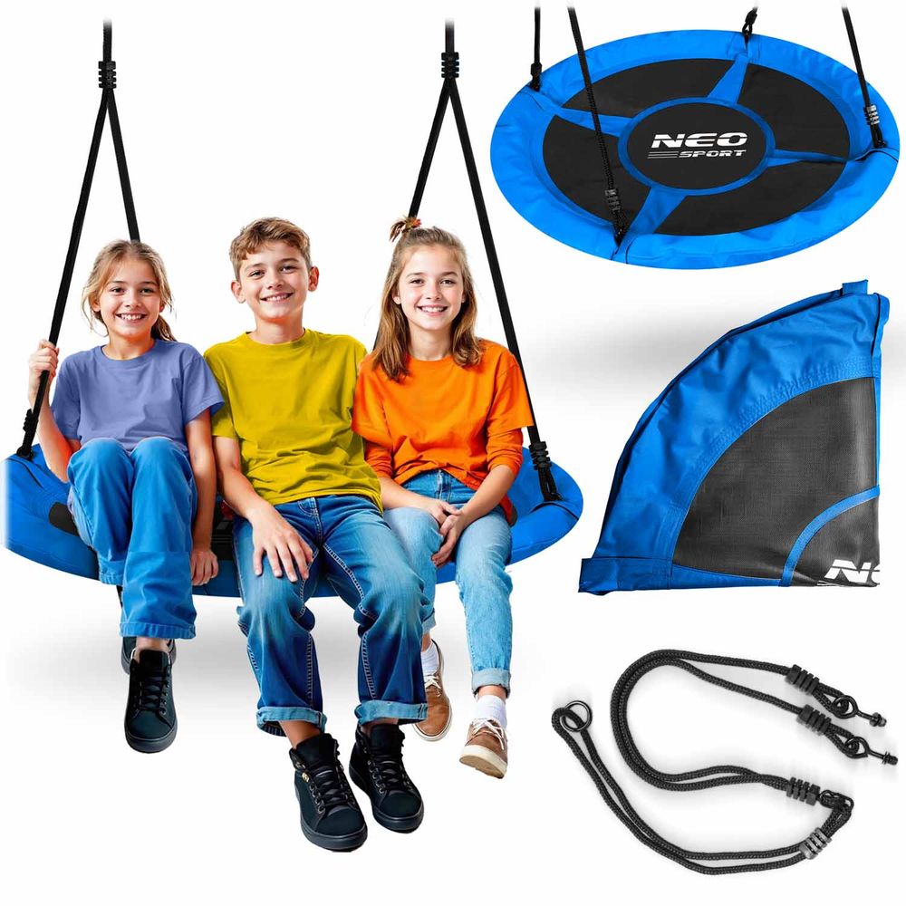 Neo-sport ljuljačka rodino gnijezdo, 110 cm, plava slika 1