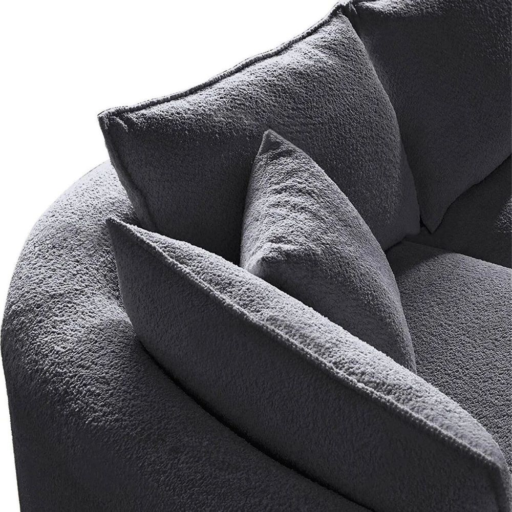 Ugaona Sofa Venedik Left - Tamno Siva slika 3
