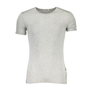 BIKKEMBERGS GRAY MEN'S EXTERNAL T-SHIRT