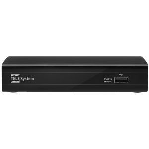 TELE System Prijemnik zemaljski, DVB-T2, H.265/HEVC, SCART, USB - TS6815 T2 HEVC