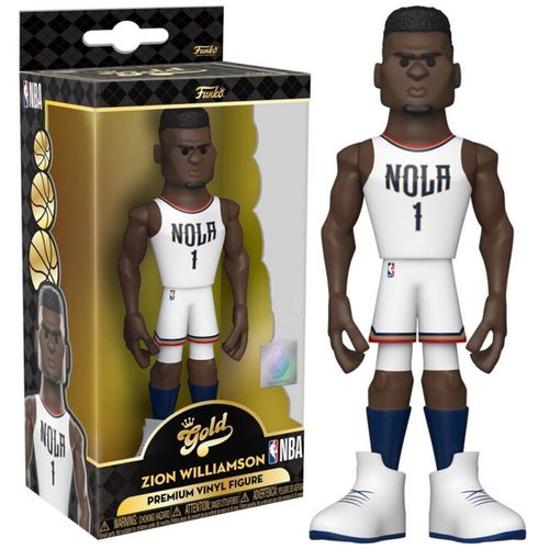 NBA Pelicans Gold 5" Zion Williamson (Homeuni) slika 1