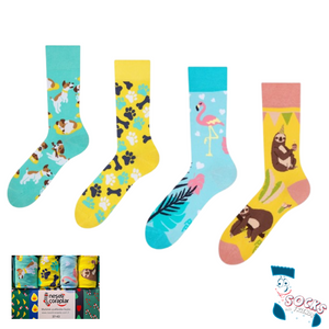 Socks & Friends Set Čarapa 4/1 Animal Lover