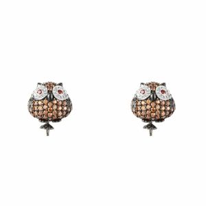 Ženske naušnice Lancaster JLA-EAR-OWL-4, 1,2 cm