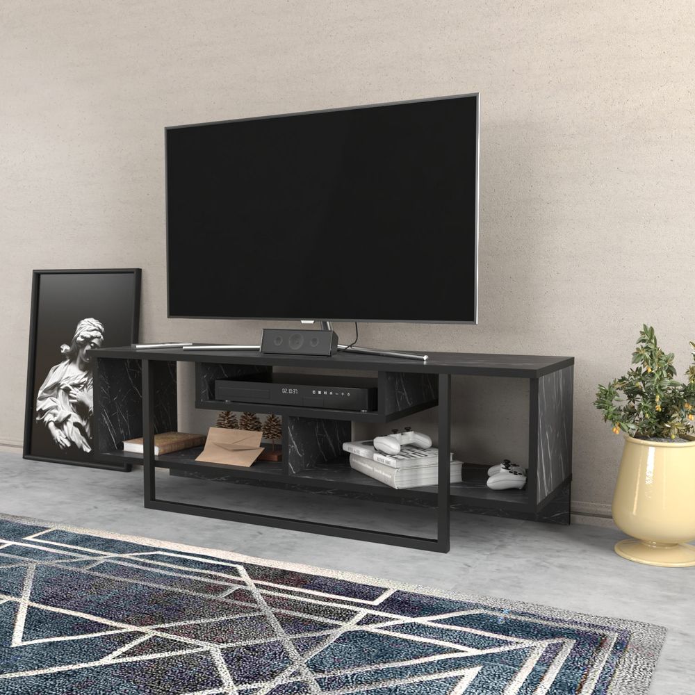 TV stalak Asal 120, crna boja slika 3