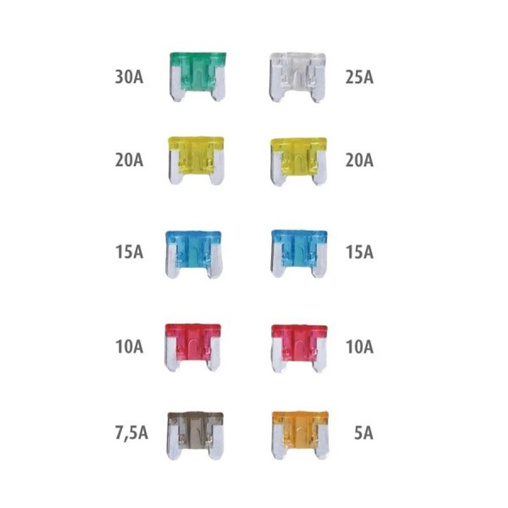 Set Mini Ubodnih Osigurača za Japanska Vozila - 10 Komada slika 1