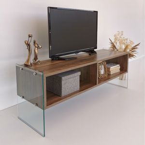 TV404 Walnut TV Stand