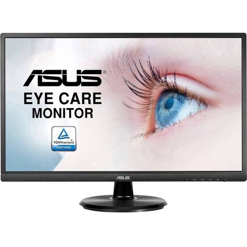 Asus VA249HE LCD zaslon 60.5 cm (23.8 palac) Energetska učinkovitost 2021 F (A - G) 1920 x 1080 piksel Full HD 5 ms HDMI™, VGA VA LCD slika 1