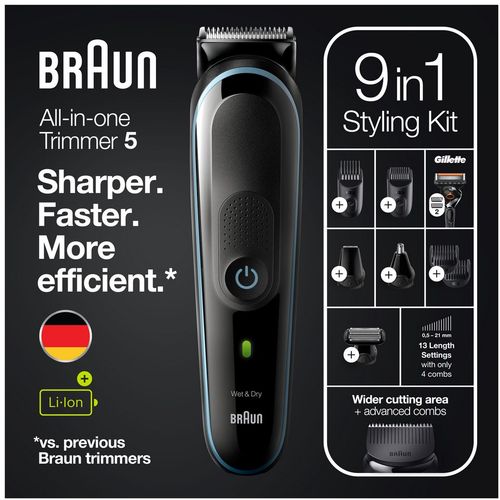 Braun trimer za bradu/šišač MGK 5380 (9u1) slika 3