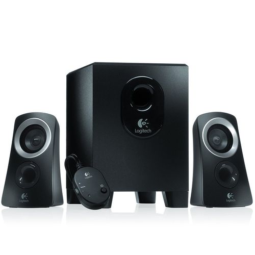 Logitech Z313 Zvučnici 2.1 Sustav s Subwooferom, Crni slika 1