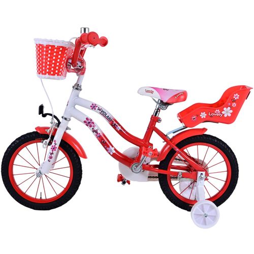 Dječji bicikl Volare Lovely 14" crveno-bijeli slika 8