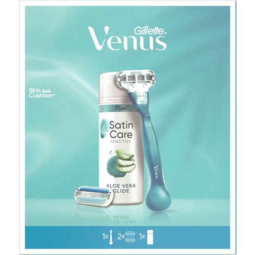 Gillette Venus poklon paket brivtica, gel za brijanje + zamjenska patrona slika 1