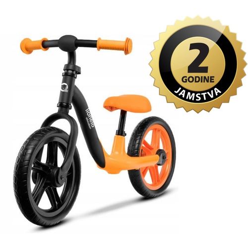 Lionelo dječji bicikl - guralica Alex 12", narančasti slika 1