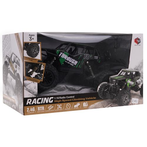 Buggy na daljinsko upravljanje 1:16 Racing 78 R/C - crno/zeleni slika 2