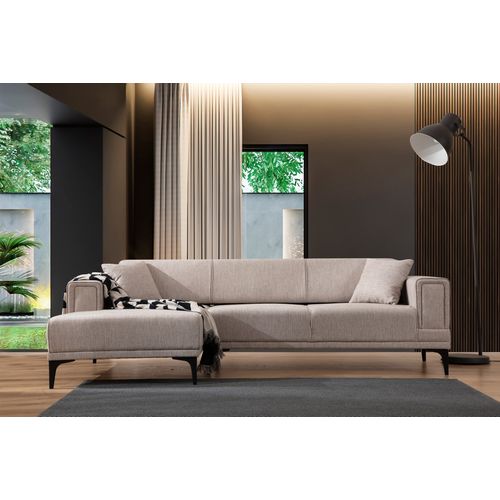 Ugaona Sofa-Krevet 'Horizon Left' - Svijetlo smeđa slika 2