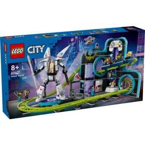 LEGO 60421 Rollercoaster park Robotski svijet