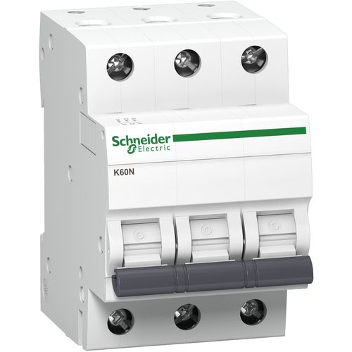 Schneider Electric Acti9, automatski osigurac K60N 3P 20A, C kriva, 6kA slika 1