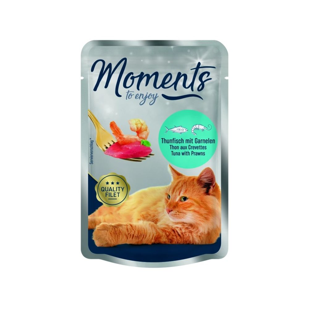 Moments Cat Adult tuna i škampi 70 g vrećica slika 1