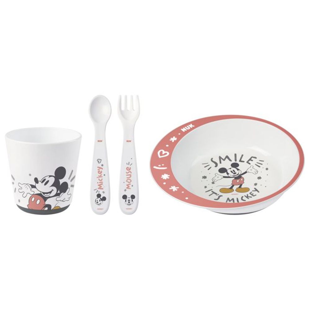 NUK Set za jelo Disney Baby, Mickey Mouse  slika 2