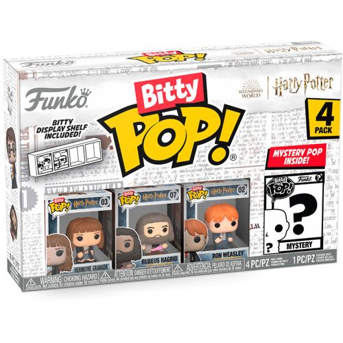 Blister 4 figures Bitty POP Harry Potter Hermione slika 1