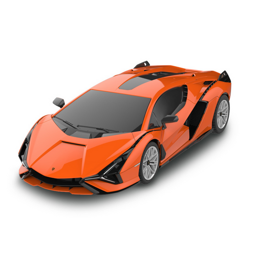 Licencirani auto na daljinsko upravljanje 1:24 Rastar Lamborghini Sian - narančasti slika 2