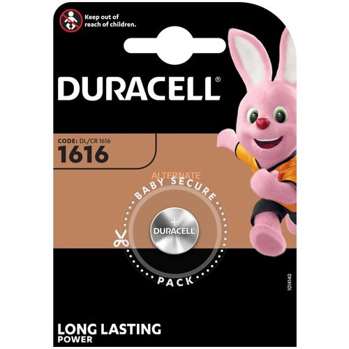 Duracell baterija dugmasta litijum CR1616 slika 1