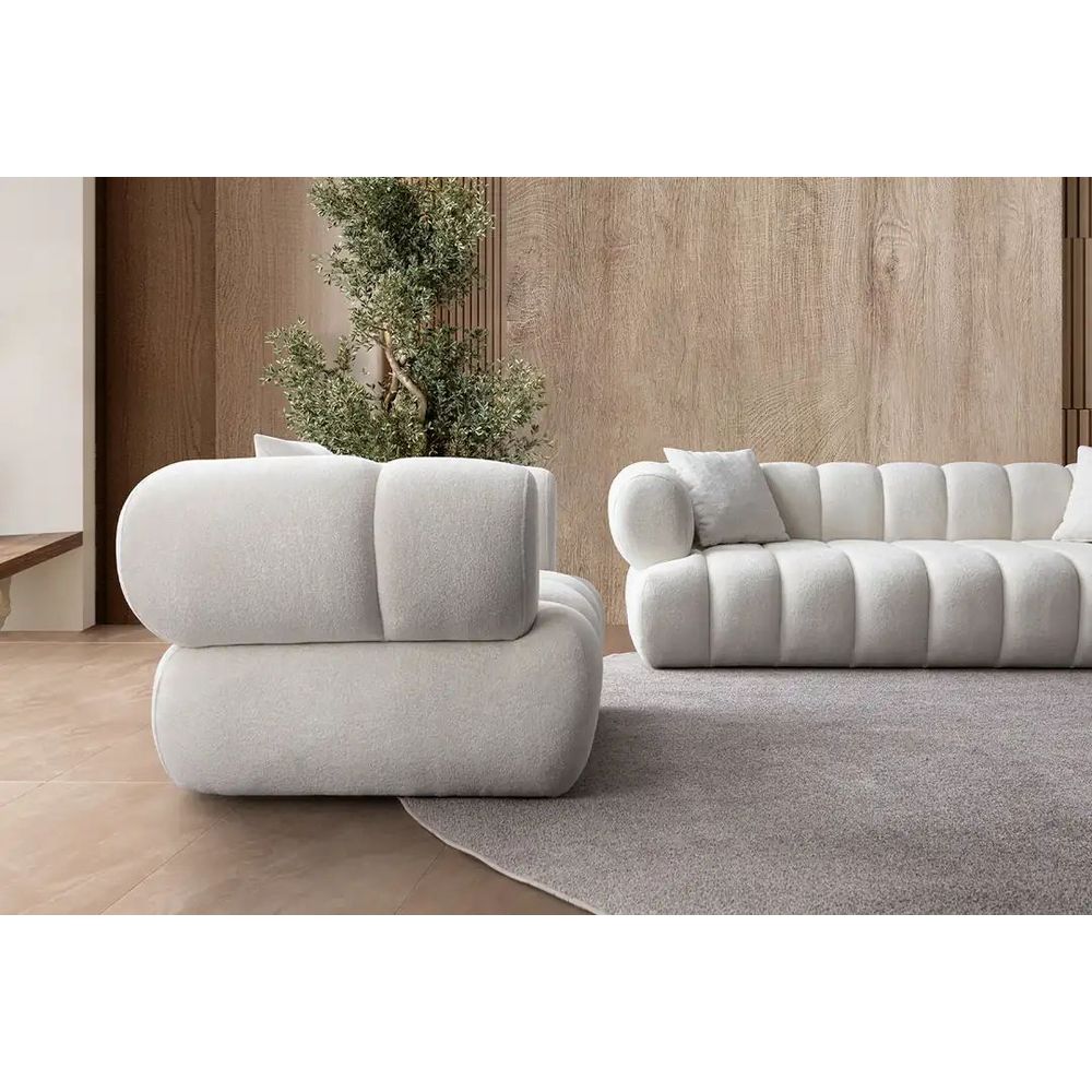 Wing Chair Petra - Bijela slika 2