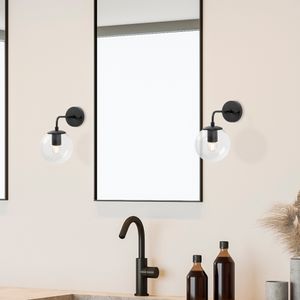 Viran - Crna Zidna Lampa 10900