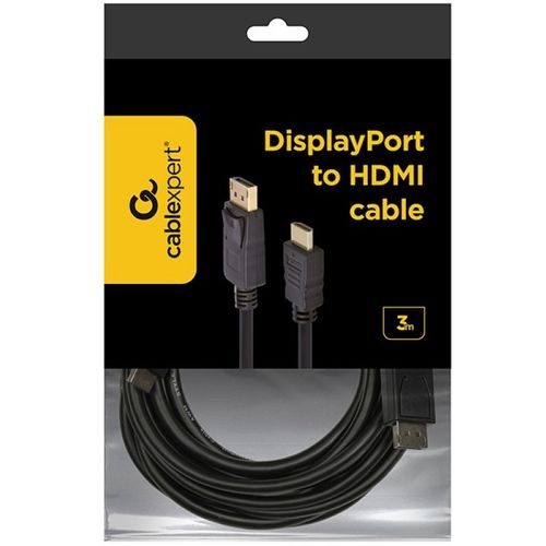 CC-DP-HDMI-3M Gembird DisplayPort na HDMI digital interface kabl 3m slika 1