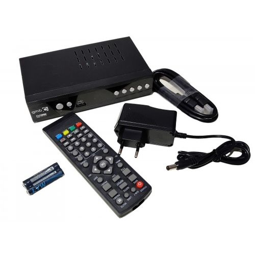 GMB-TDT-033 ** DVB-T2/C SET TOP BOX USB/HDMI/Scart/RF-out, PVR, Full HD,H264, hdmi-kabl (1319) slika 1