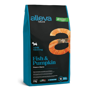 Alleva Natural Dog Adult Ocean Fish &amp; Pumpkin Mini 12 kg