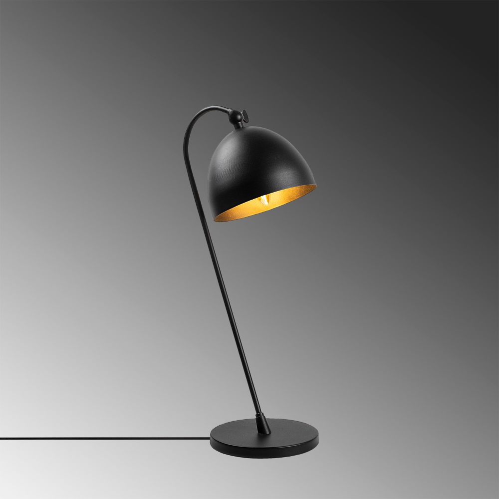 Acuka - 12292 Crna i Zlatna Stolna Lampa slika 4