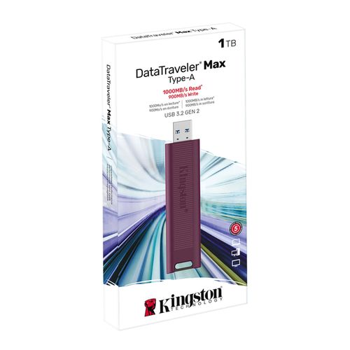 Kingston DTMAXA/1TB 1TB USB Flash Drive, USB 3.2 Gen.2, DataTraveler Max, Read up to 1000MB/s, Write up to 900MB/s slika 3