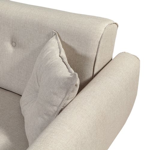 Atelier Del Sofa Aria Krem Ugao Sofa na Razvlačenje slika 6