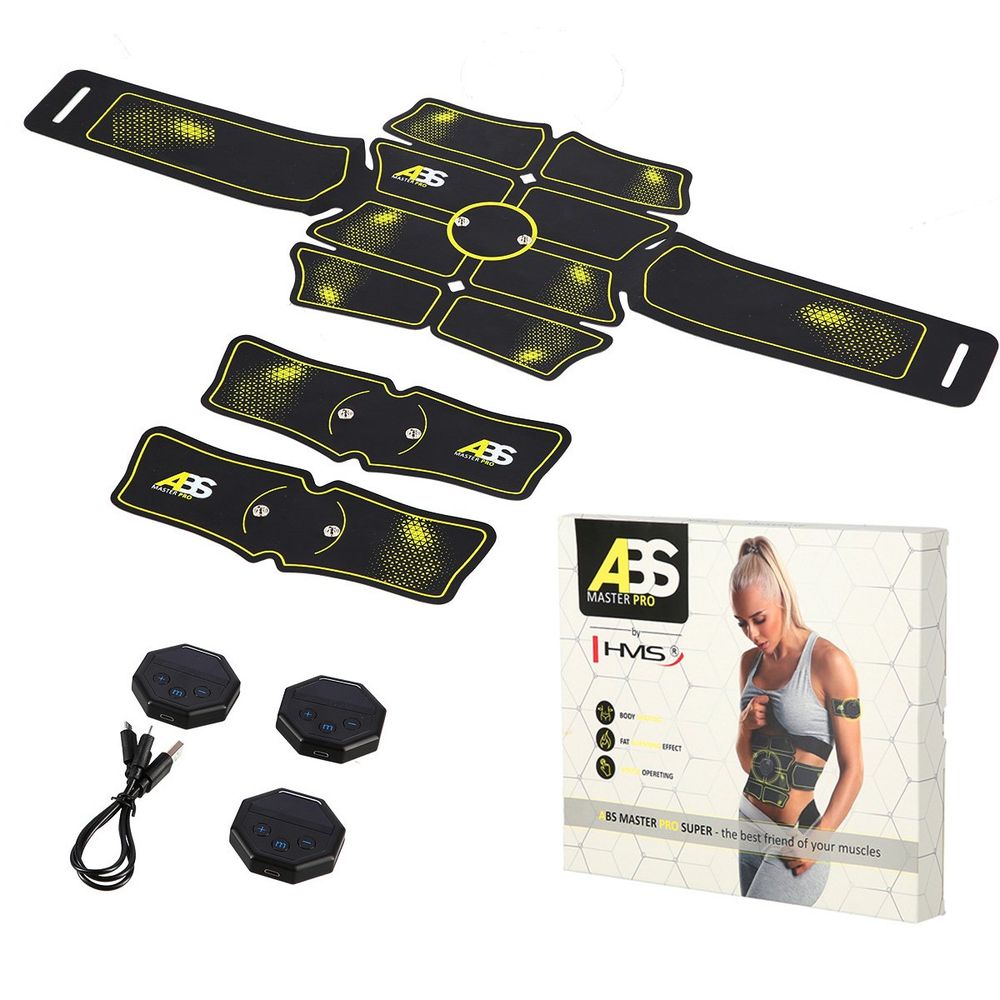 Abs master pro super elektrostimulator mišića hms slika 2