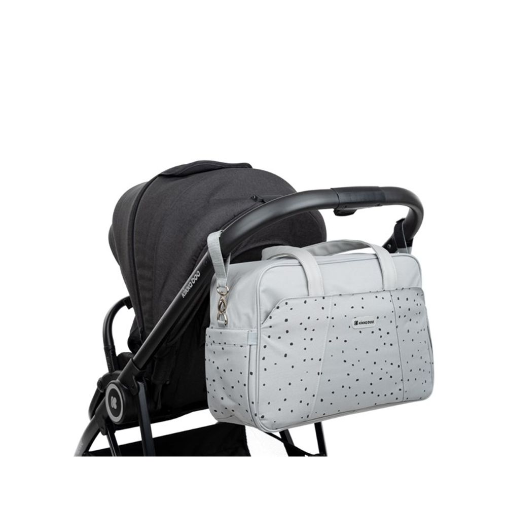 Kikka Boo Torba za mamu Chelsea Dots, Grey slika 3