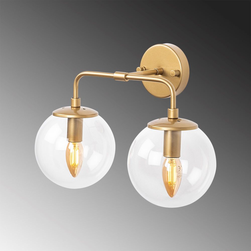 Zidna Lampa Horn - 12211 Gold slika 5