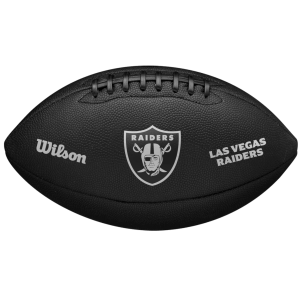 Wilson nfl team metallic premiere las vegas raiders ball wf4015817xb