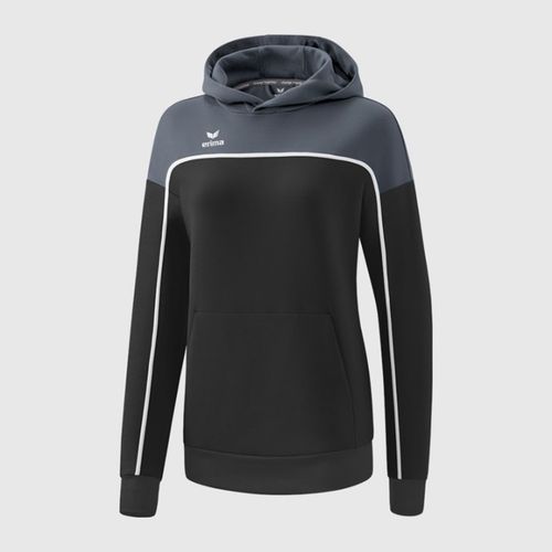 Ženska Hoodie Erima Change Crna/Siva/Bijela slika 1