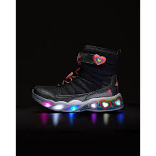 Skechers SWEETHEART LIGHTS dječje čizme 302661L-BKHP slika 5