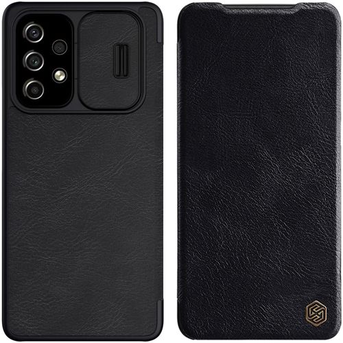 Nillkin Qin kožna futrola za Samsung Galaxy A53 5G crna slika 1