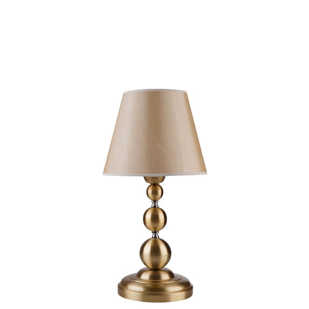 Opviq Stolna lampa 519, bež, zlatna slika 2