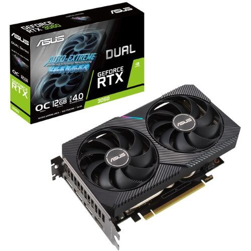 ASUS nVidia GeForce RTX 3060 12GB 192bit DUAL-RTX3060-O12G-V2 LHR grafička karta slika 2