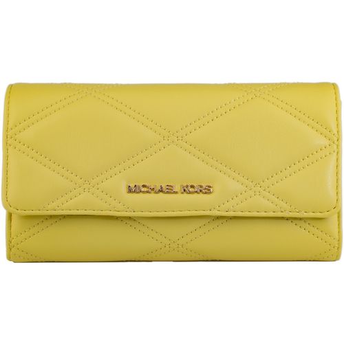 Porte-monnaie Michael Kors 35S2GTVF3U-SUNSHINE Rumena slika 1