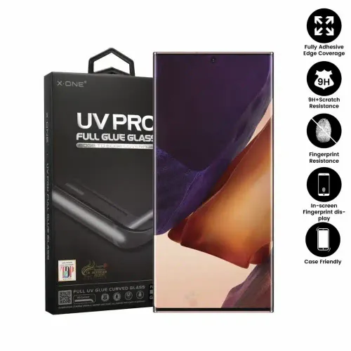 X-ONE UV PRO kaljeno staklo - za Samsung Galaxy S23 Ultra (case friendly) - radi čitač slika 3