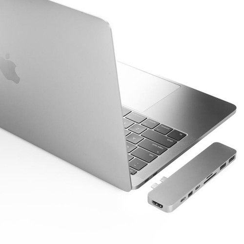 HyperDrive, 7 u 1 USB-C HUB za Macbook, PC i USB-C uređaje, space grey slika 4