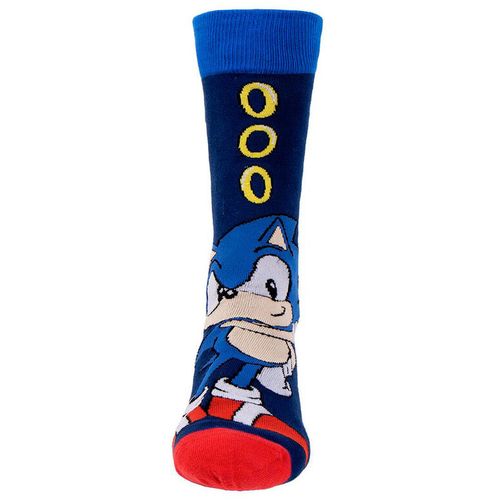 Sonic the Hedgehog pack 3 adult socks slika 5