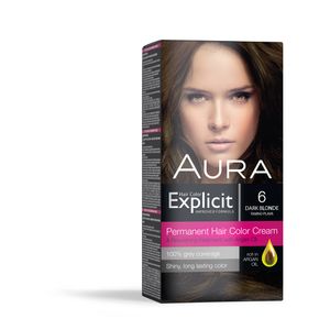 AURA Explicit farba za kosu 6 Tamno Plava